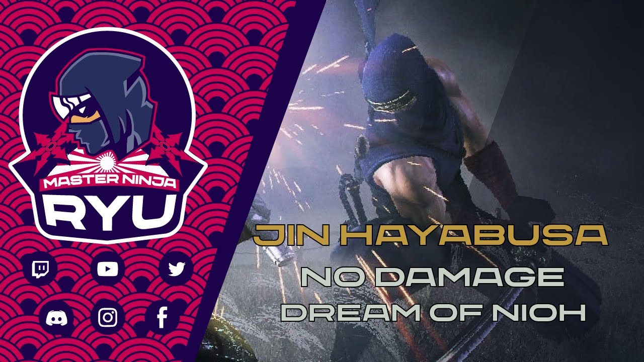 Nioh Remastered - Jin Hayabusa - No Damage - Katana - Way of the Nioh +  Bonus Clips