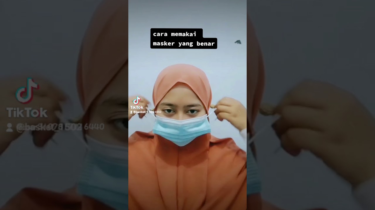 tutorial cara memakai masker yang benar