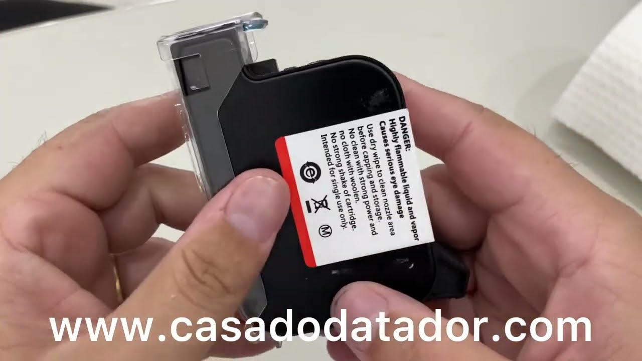 Como limpar e cuidar dos cartuchos TIJ do seu Datador INkjet?