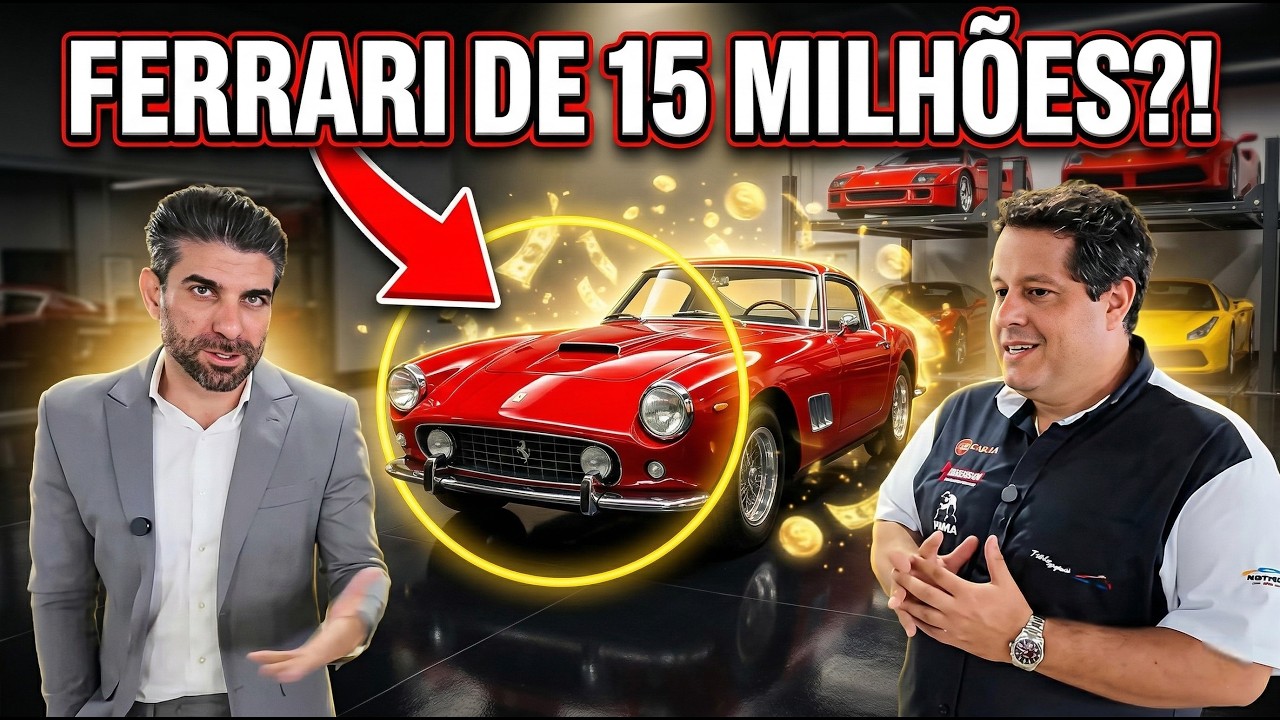 Encontrei Uma Ferrari de R$15 MILHÕES (1957!)