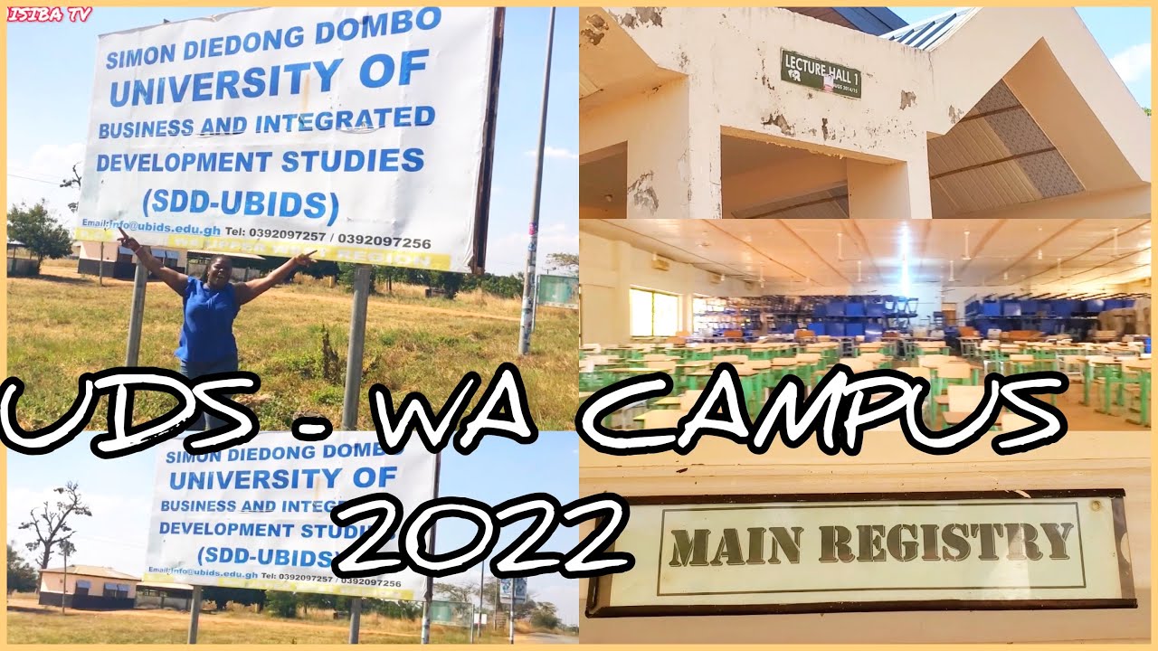 Tour SIMON DIEDONG DOMBO UNIVERSITY/UDS-Wa with M£ ||Part1#upperwest#ghana#university