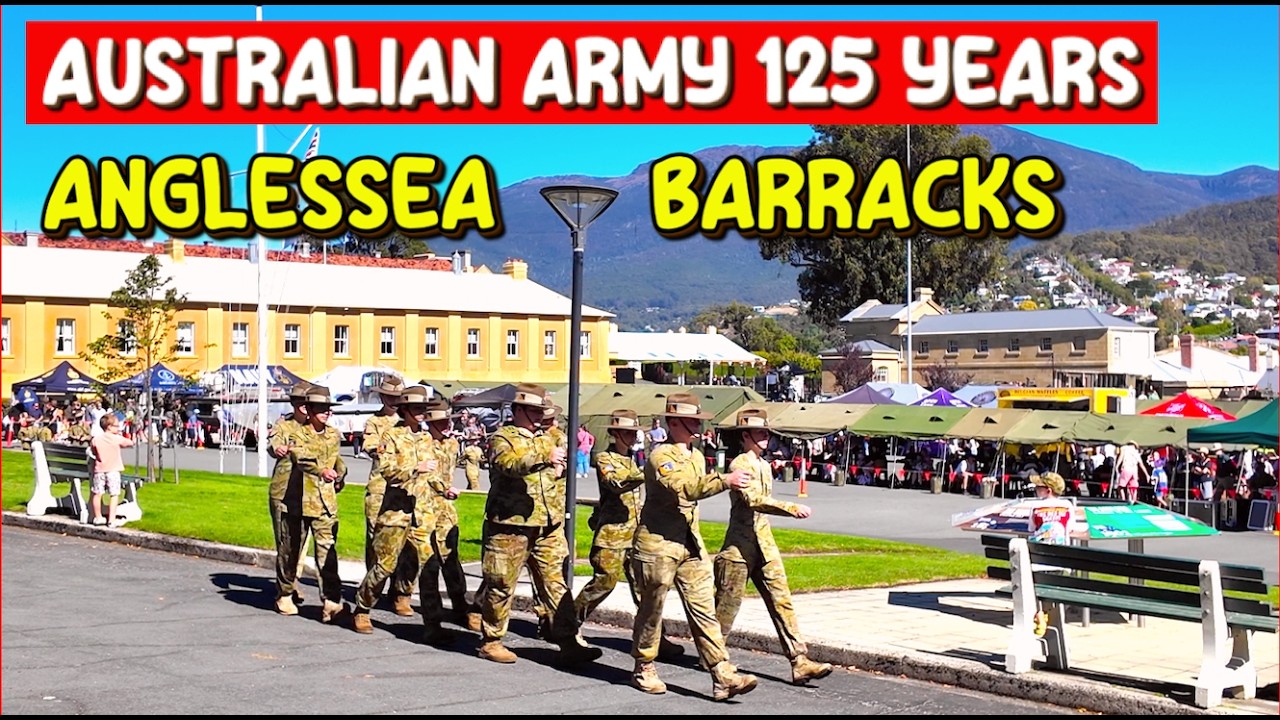 Inside Australia’s Oldest Army Barracks 🇦🇺 Anglesea Barracks Open Day Hobart