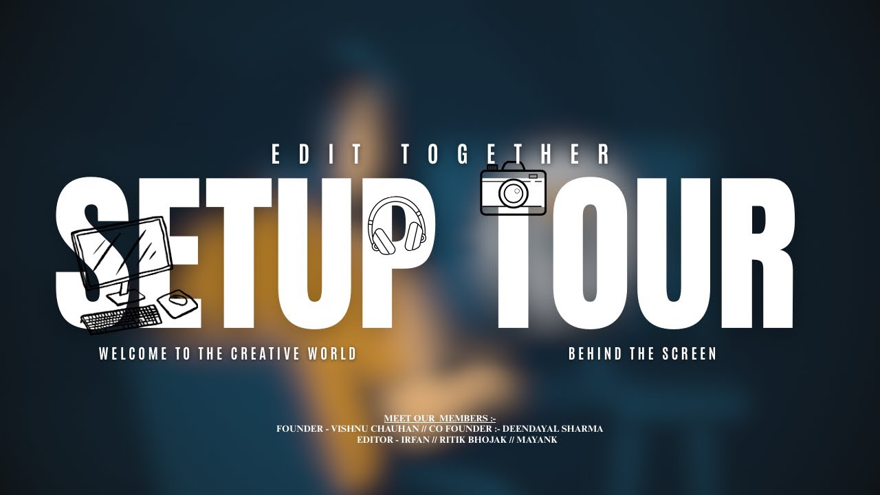 My Ultimate Editing Setup Tour 2025! | EDIT TOGETHER Studio Reveal