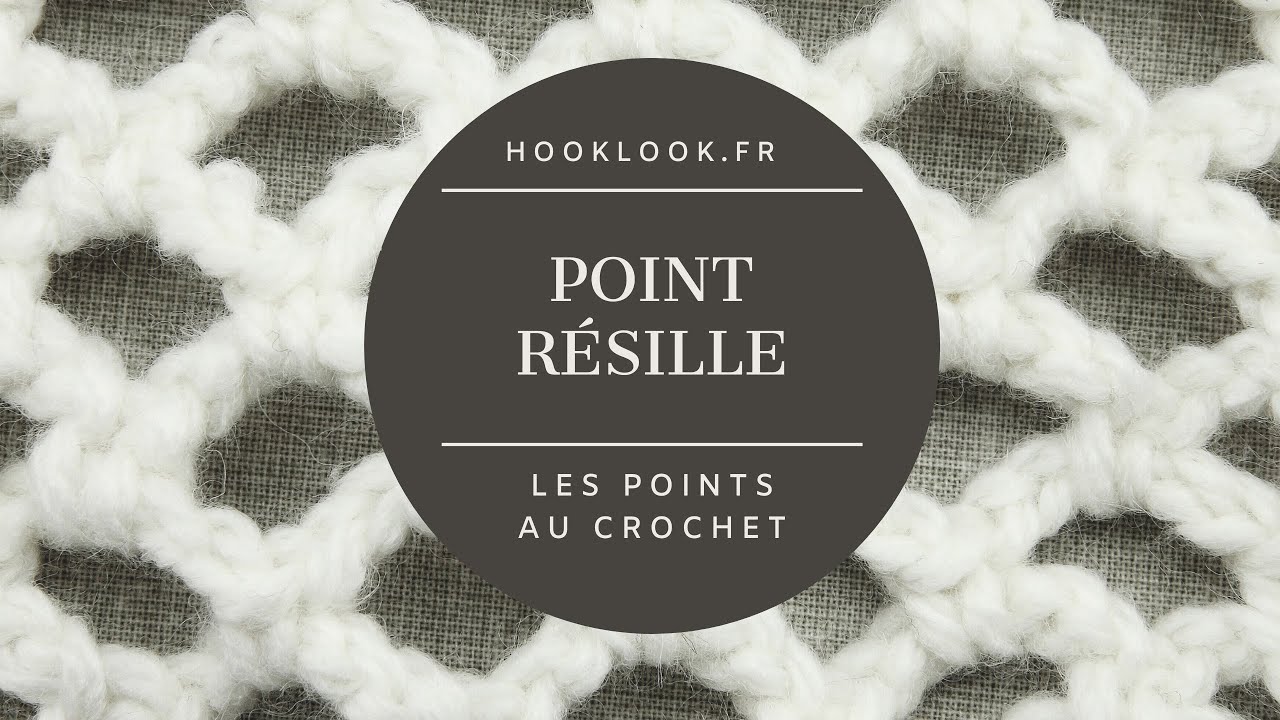 Le point résille au crochet