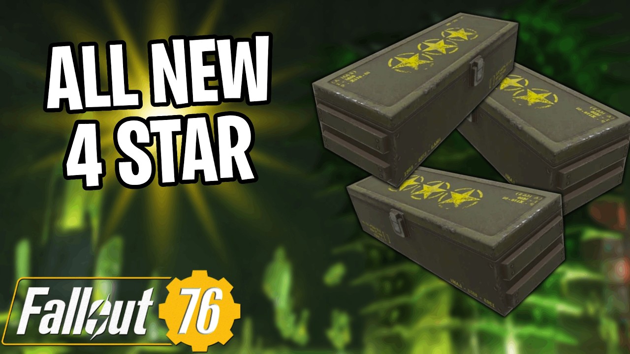 All 5 New Upcoming 4 Star Mods - Fallout 76 (Full List & Effects)