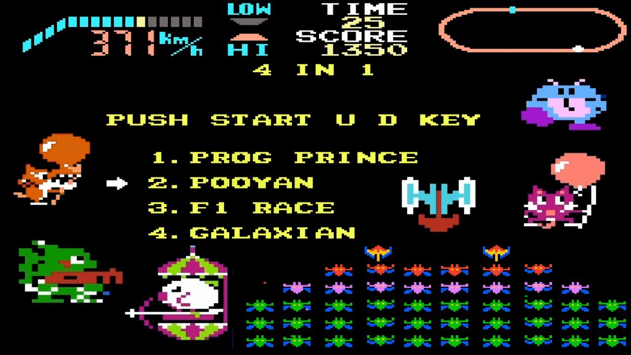 NES 4 in 1 Gameplay : Super Games Pure 90s Nostalgia