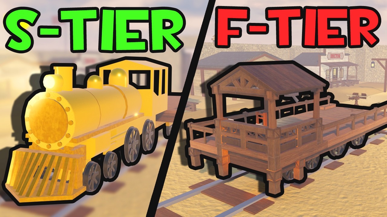 The ULTIMATE Dead Rails TRAIN TIER LIST (UPDATED)