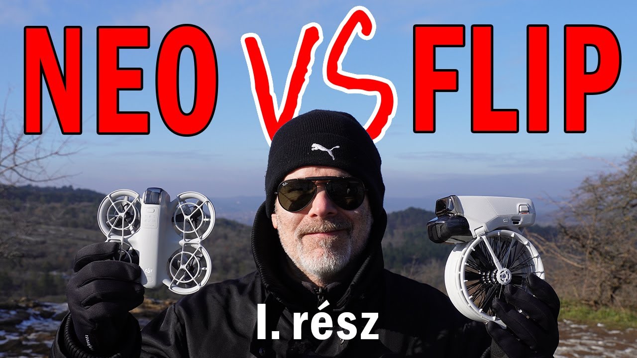 DJI Neo VS DJI Flip - Melyik, miben jobb a másiknál? - I. rész