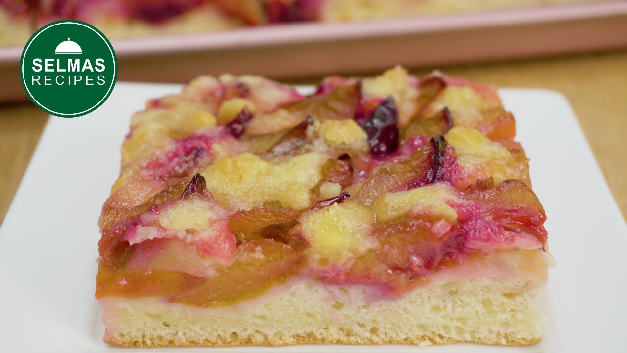 Pflaumenkuchen | Zwetschgenkuchen | Zwetschgendatschi | Blechkuchen 🍂