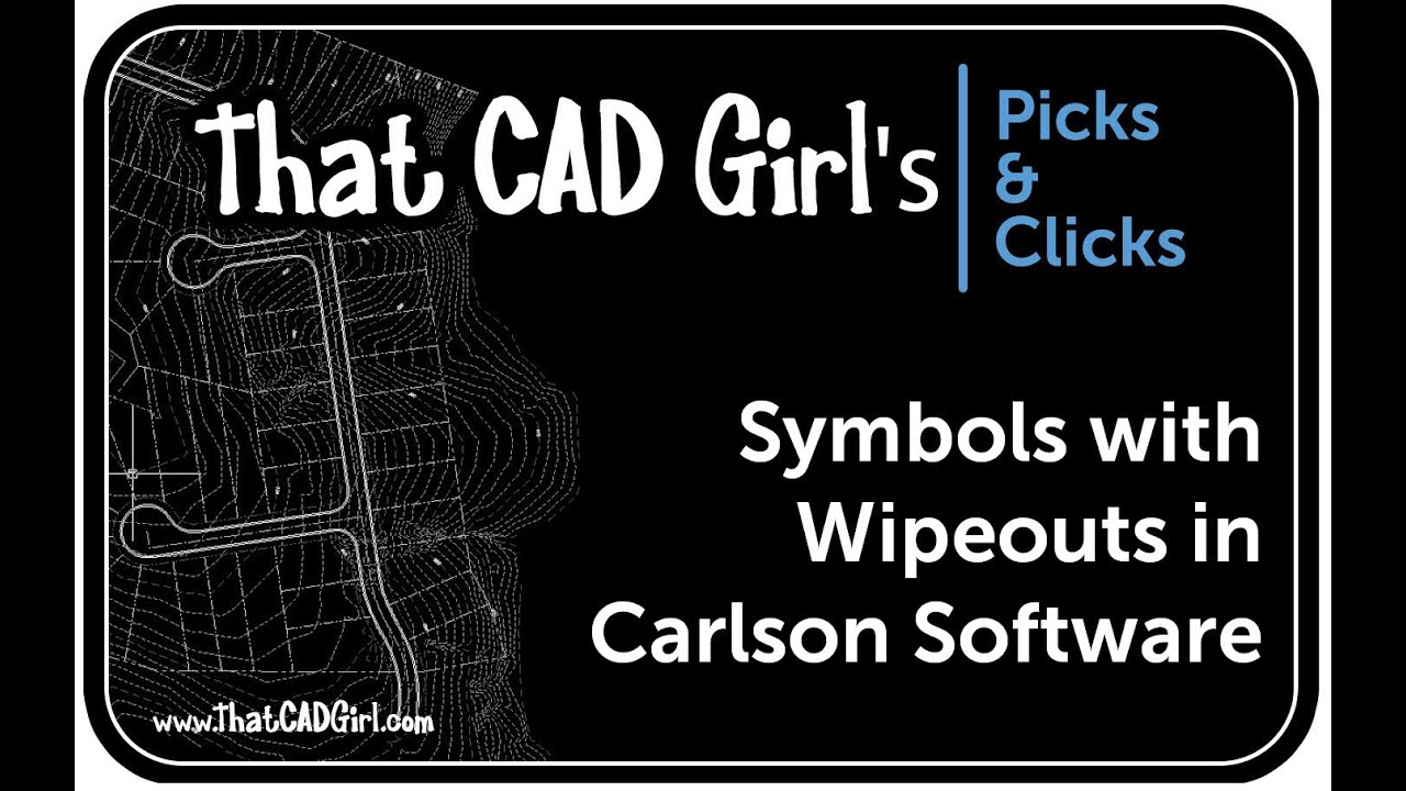 Carlson Software - Point Symbols with Wipeouts