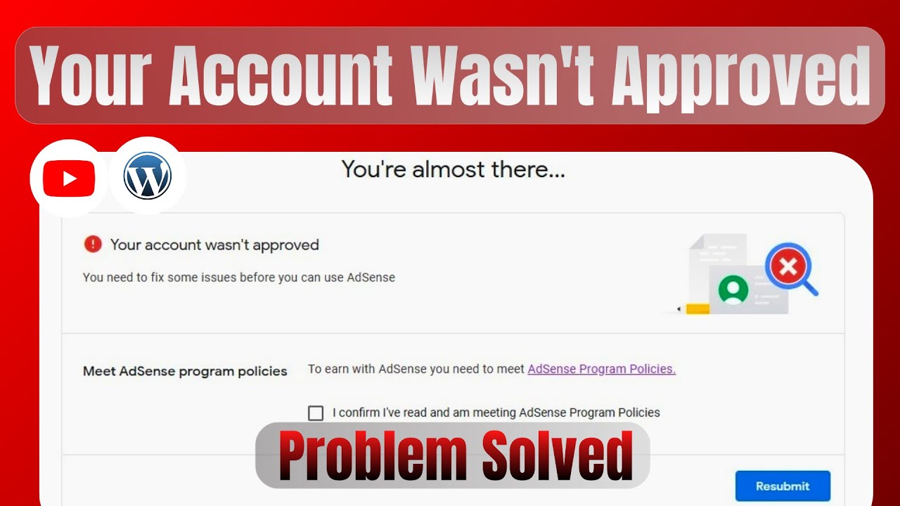 Live Approved 100% Working Trick | Your Account Wasn’t Approved Problem Solved|You're Almost there..