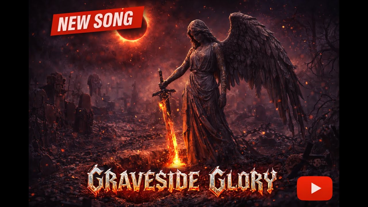Graveside Glory   Clean Vocal Metal Anthem with Brutal Riffs
