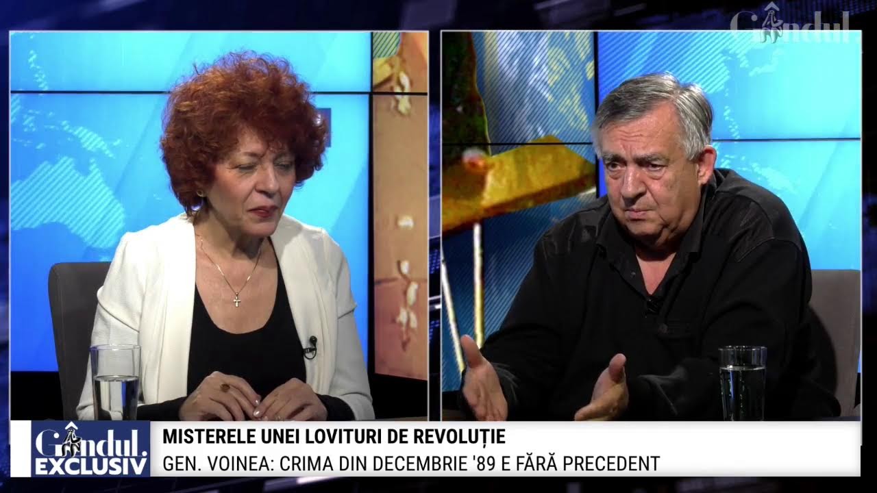 GANDUL EXCLUSIV | Generalul Dan Voinea dezvăluie secretele unei revoluții contaminate