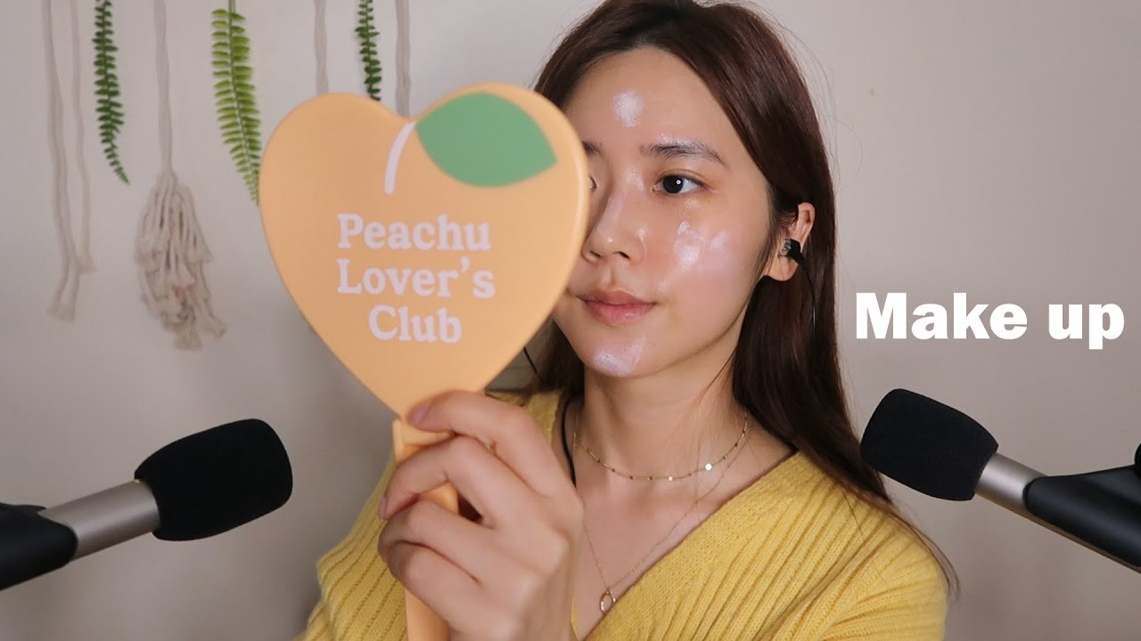 ASMR(SUB)내 얼굴에 직접하는 메이크업(feat.수다가득)/Doing my makeup:)Get ready with me
