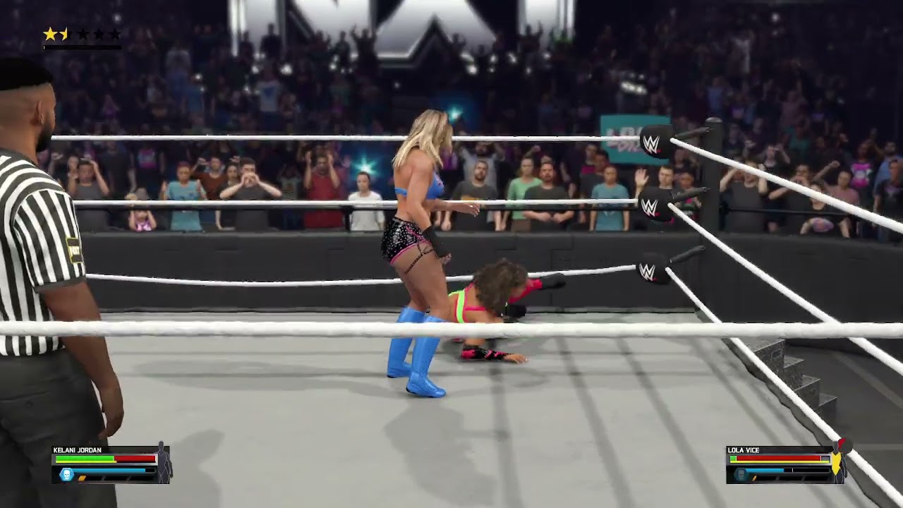 wwe 2k25 lola vice vs kelani jordan