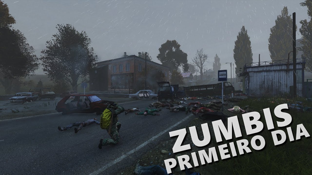 A CHEGADA DOS ZUMBIS EM CHERNARUS: DAYZ RP BR - Primeiro dia #1