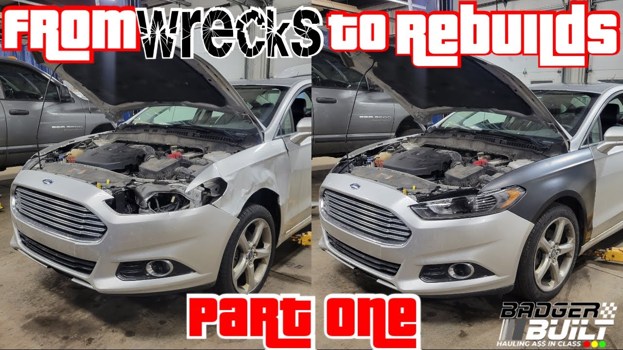  Copart Fusion gets New Headlights and Fender