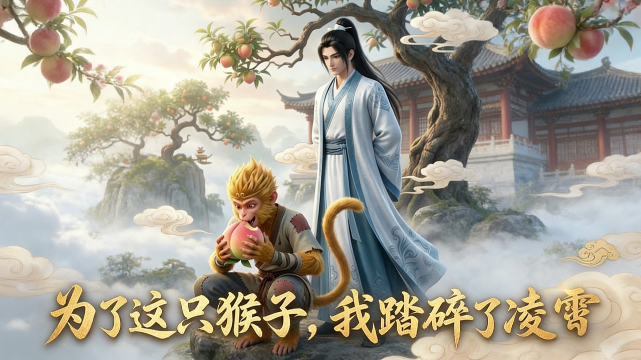 我是菩提祖师首徒，亲眼见悟空从齐天大圣遭算计成斗战胜佛。他二次反天惨遭镇压，我终打破 &ldquo;不沾因果&rdquo; 的誓言，下山入局。一人一剑独战天兵、打穿凌霄，不求他成佛，只求护他一世无忧。