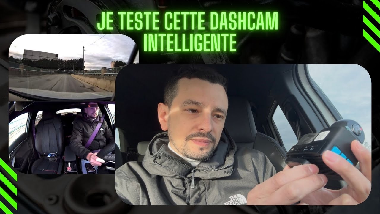 Je teste cette DashCam intelligente (sous IA)