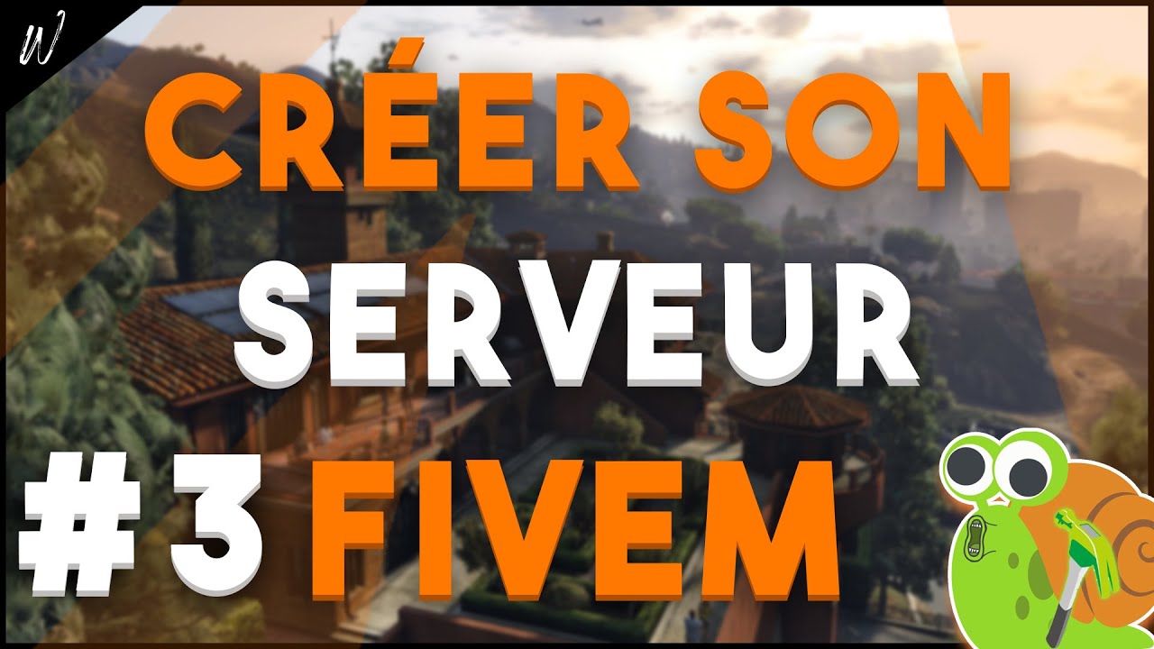 CR&Eacute;&Eacute;R SON SERVEUR GTA 5 SUR FIVEM #3 | ESSENTIALMODE + ESPLUGIN_MYSQL