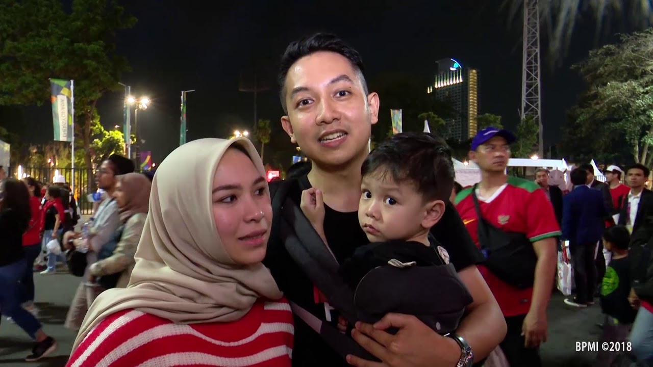 Peresmian Pembukaan Asian Games XVIII, 18 Agustus 2018