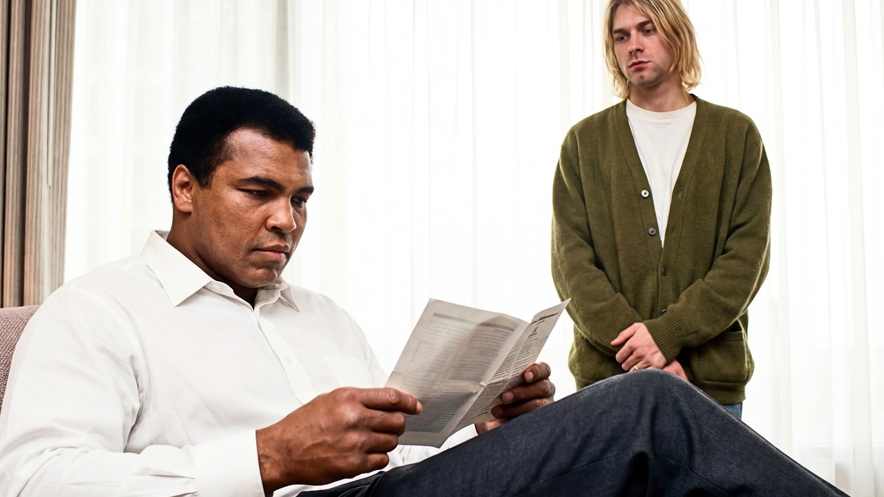 Kurt Cobain Never Met Muhammad Ali — But Ali Read His Words Twice and Asked If He Was Still Alive