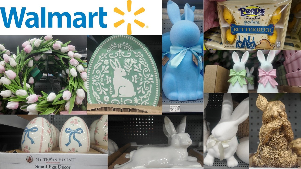 Walmart - Easter Decor Featuring My Texas House, Amazing Clearance In Women's Clothing & More