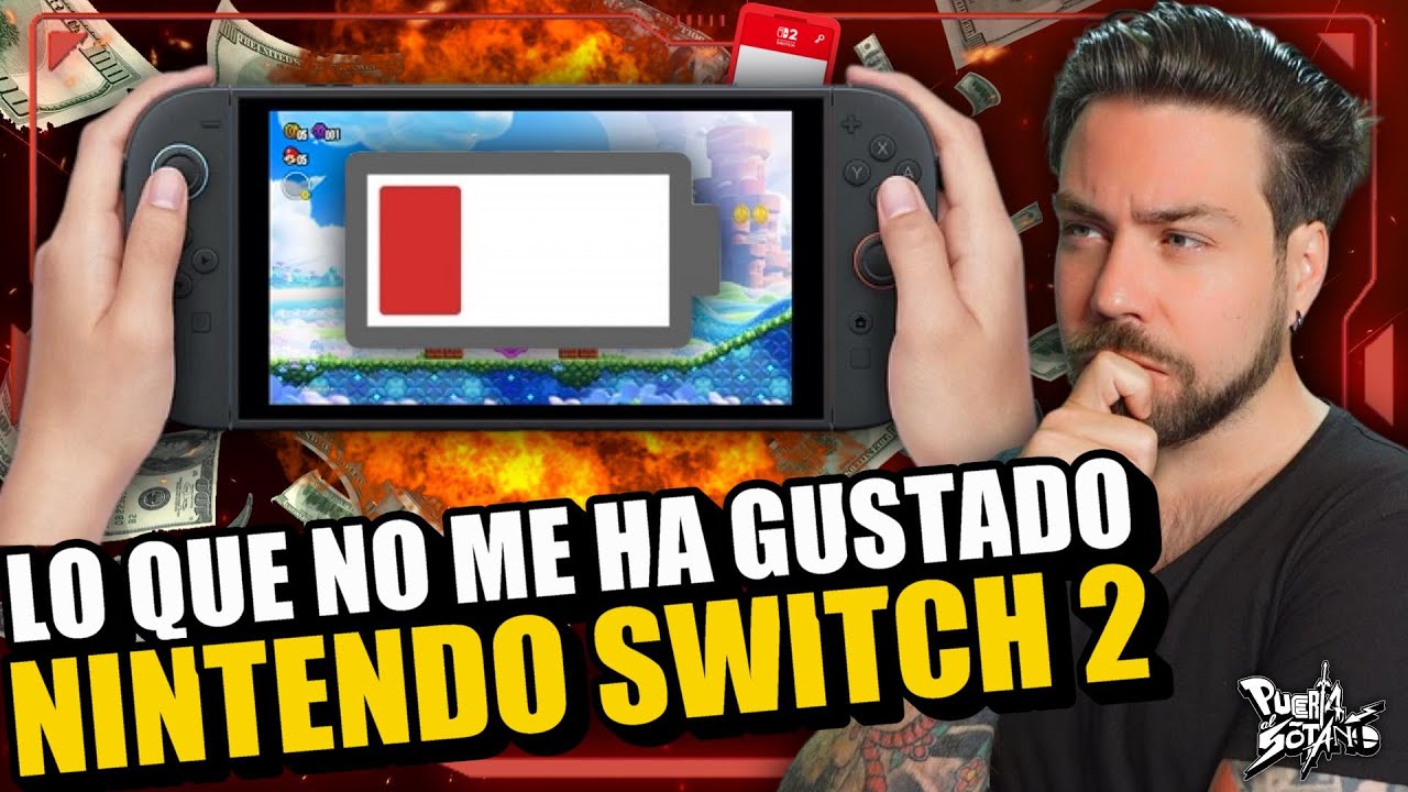 🔥1 SEMANA con Nintendo Switch 2! Lo que NO ME HA GUSTADO de la nueva CONSOLA de Nintendo!