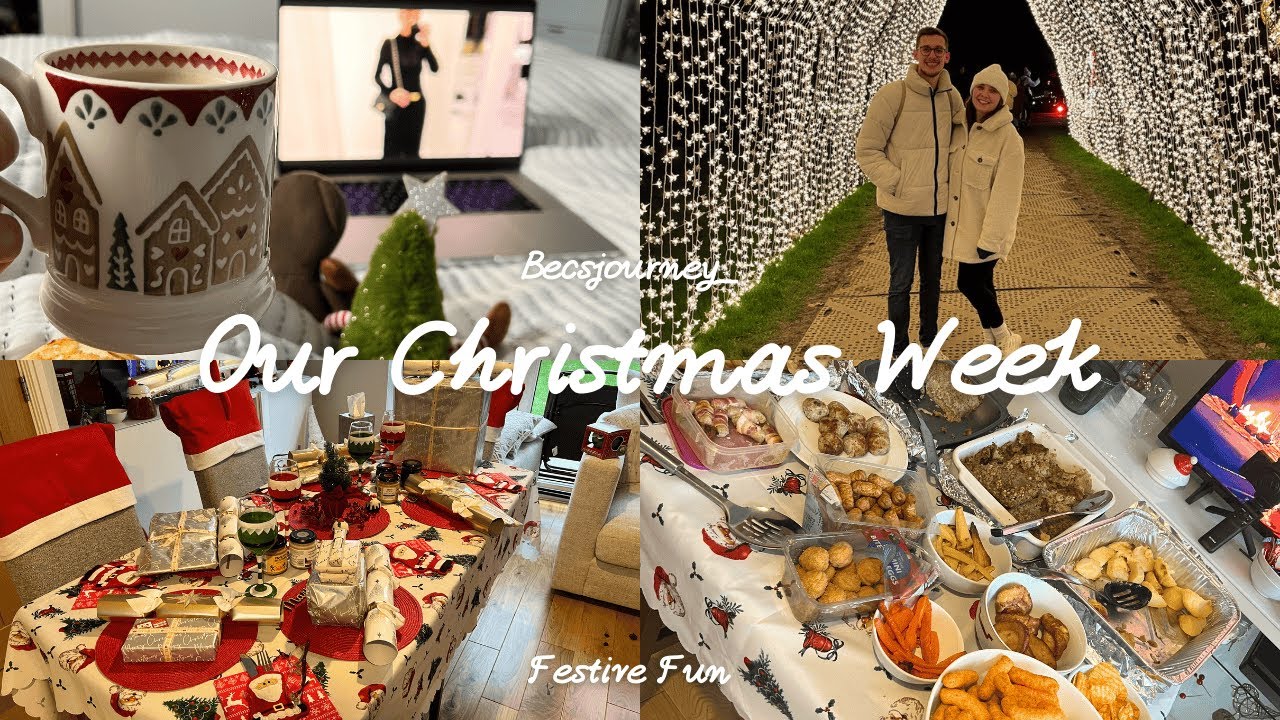 CHRISTMAS WEEK | BOROUGH MARKET | CHRISTMAS DAY | FESTIVE GAMES | 🩶
