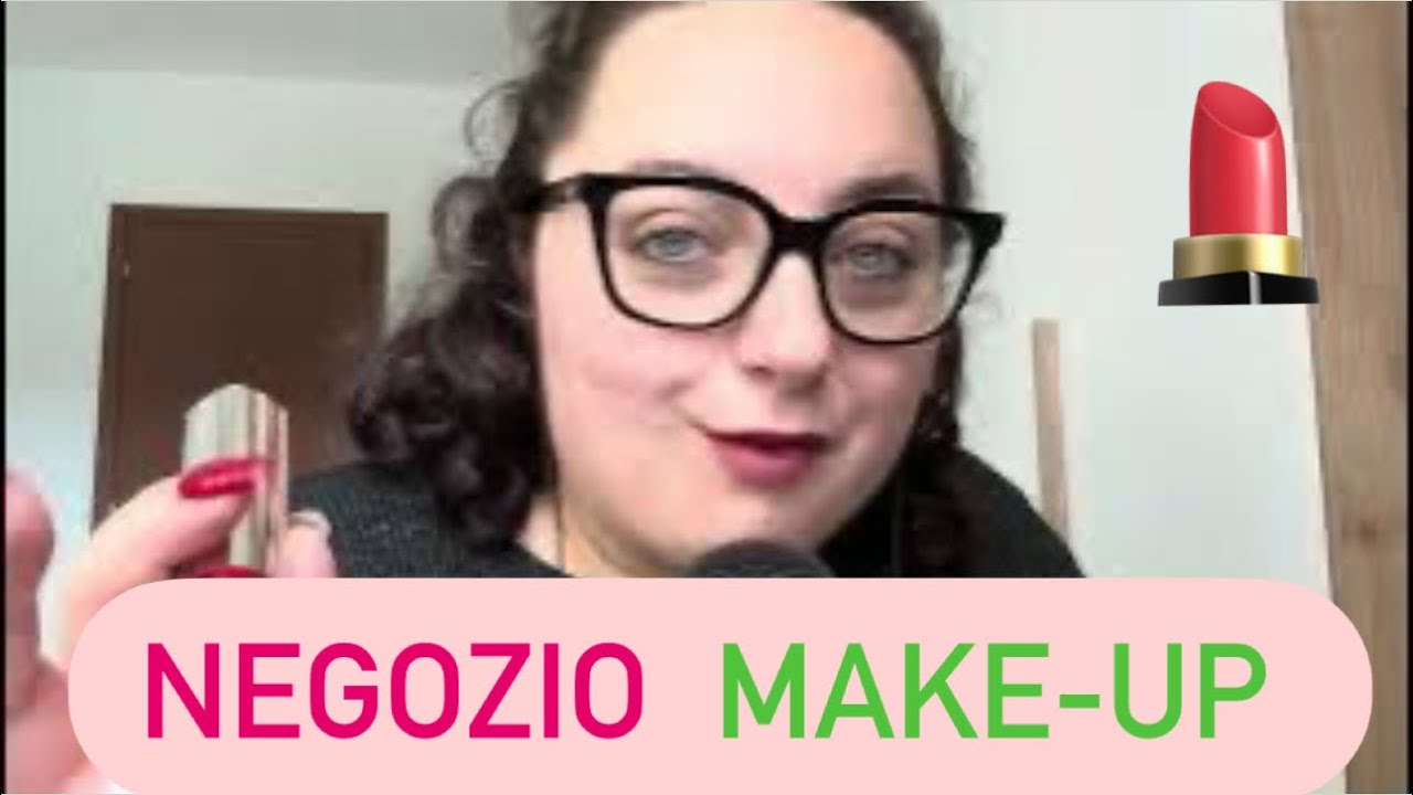 Asmr ita : ||Negozio di make-up ||