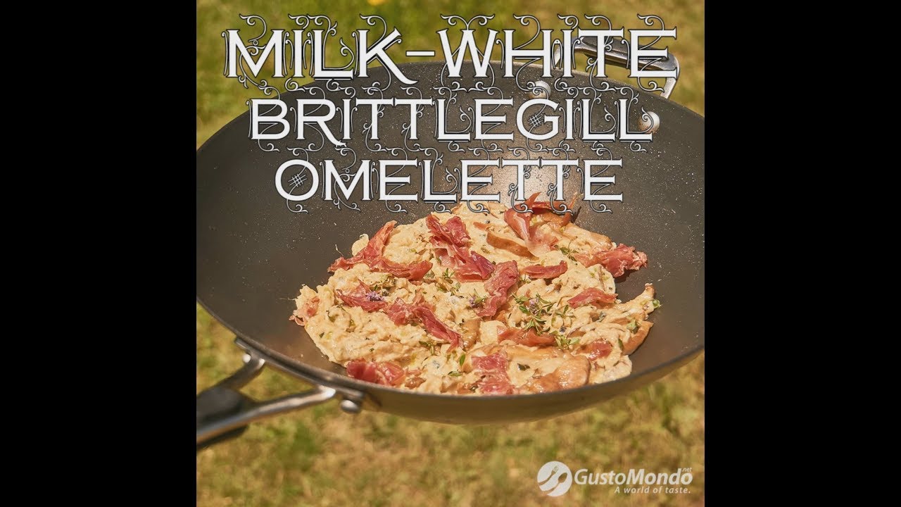 Milk-white brittlegill omelette recipe | Gustomondo