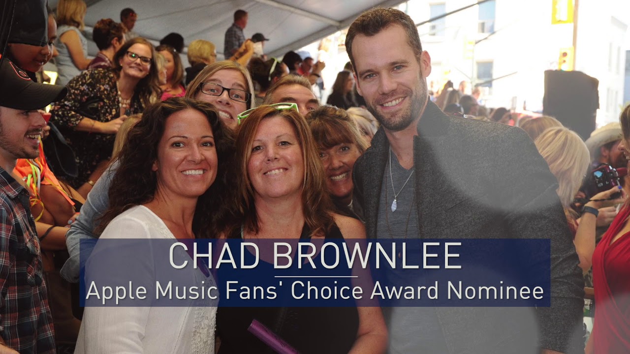 Apple Music Fans' Choice Award - Chad Brownlee
