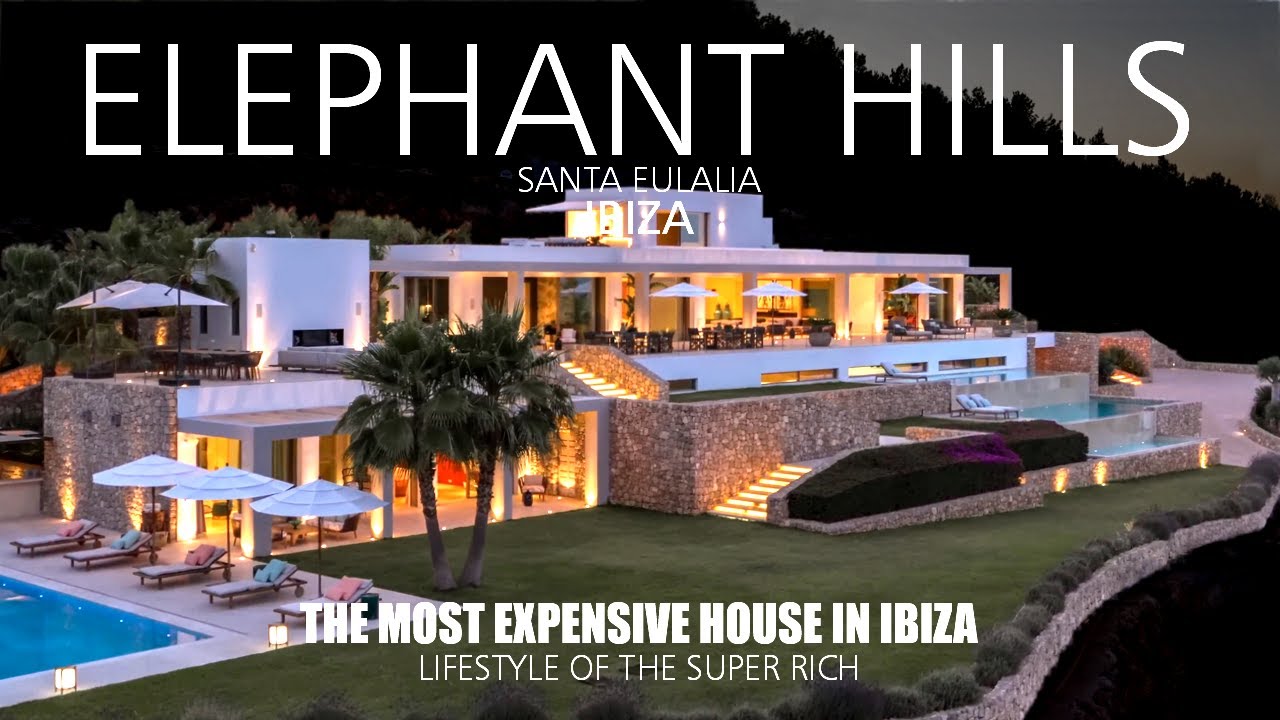 Elephant Hills. THE MOST EXPENSIVE AND EXCLUSIVE HOUSE IN IBIZA. Santa Eulalia