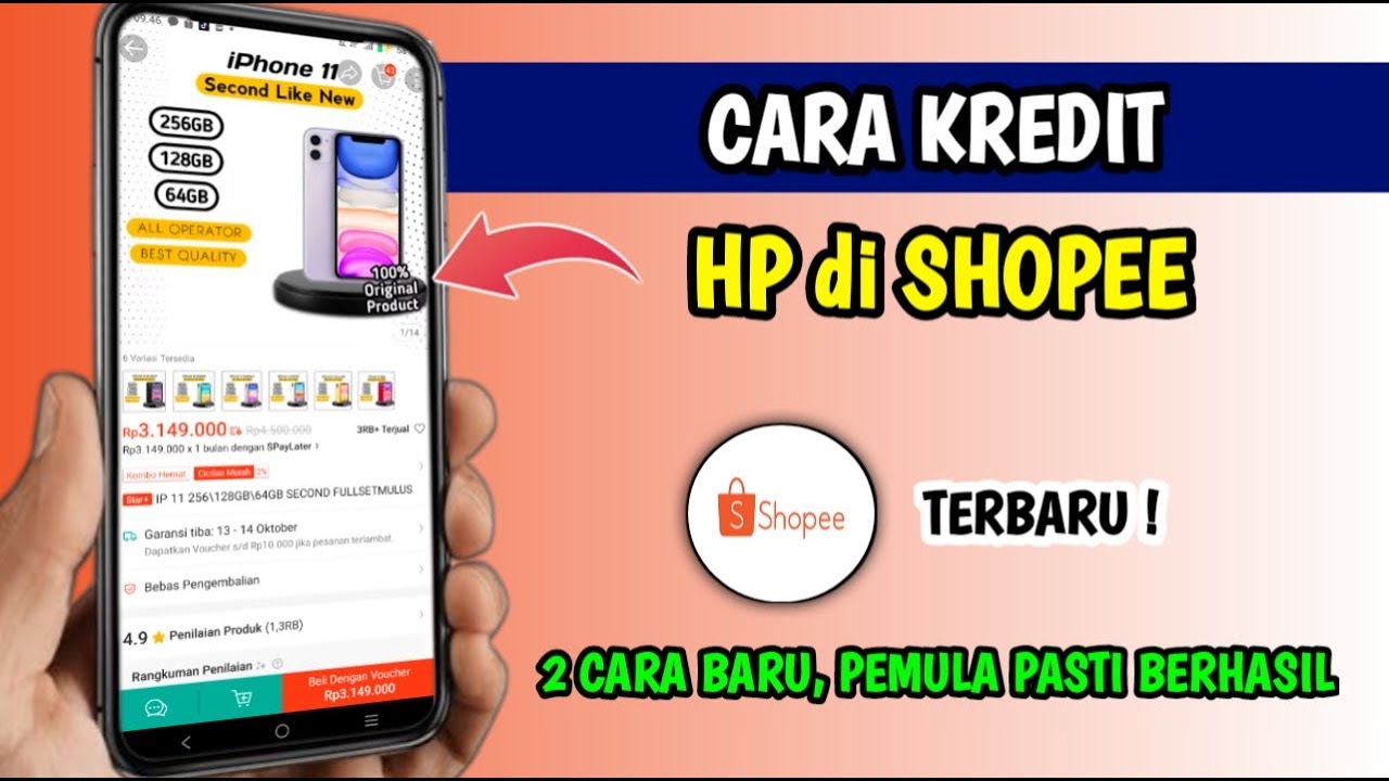 Kredit Hp di Shopee | Cara Kredit Hp di Shopee