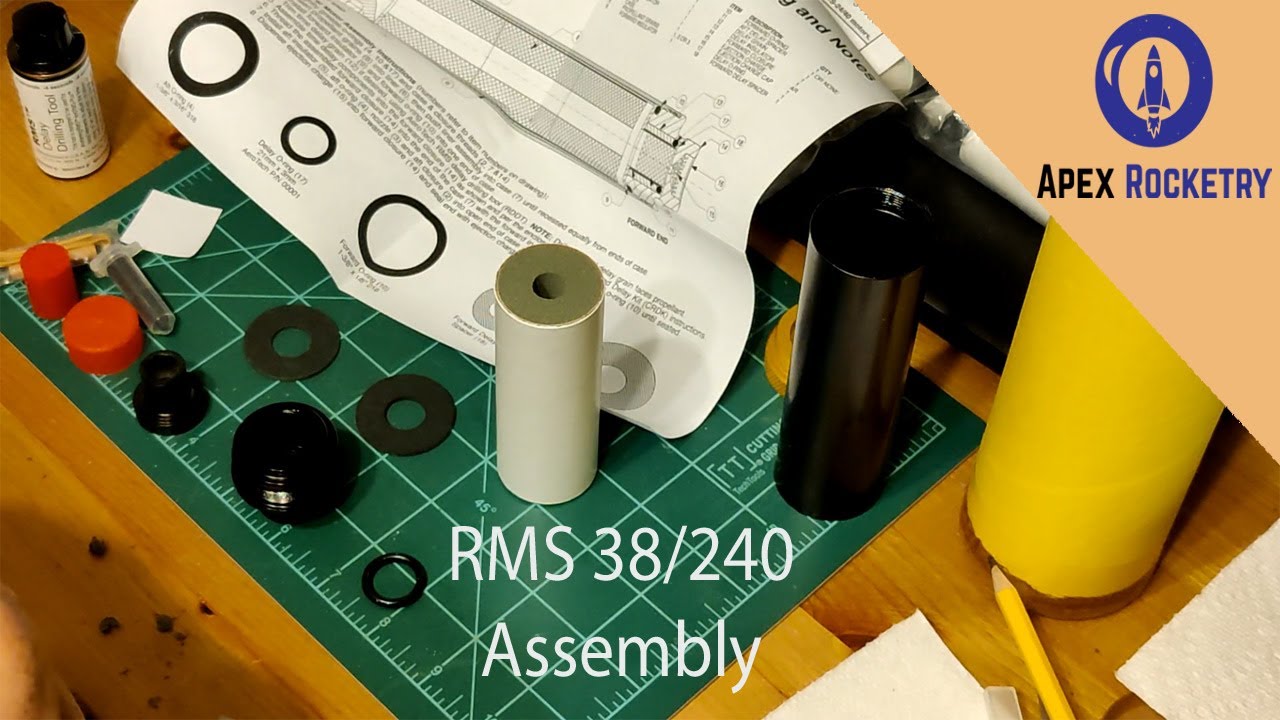 Aerotech RMS 38/240 Rocket Motor Assembly