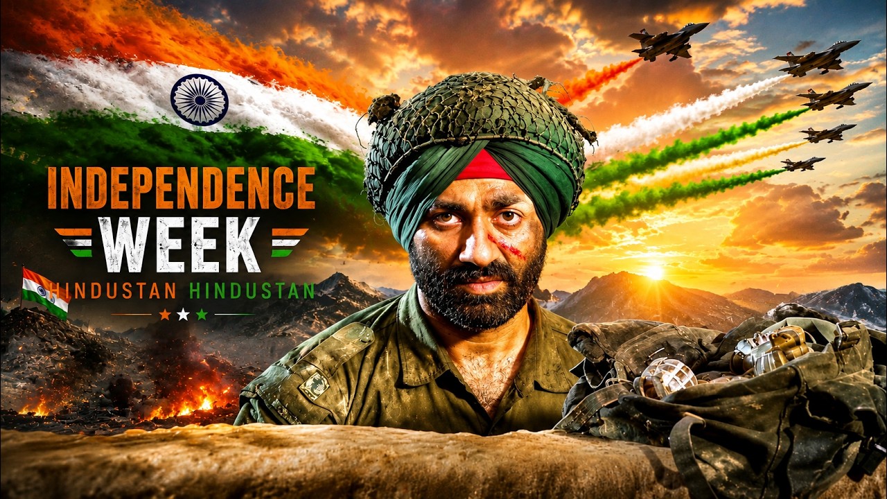 Hindustan Hindustan | Border (1997) | Independence Week Special | Patriotic Song | Sunny Deol