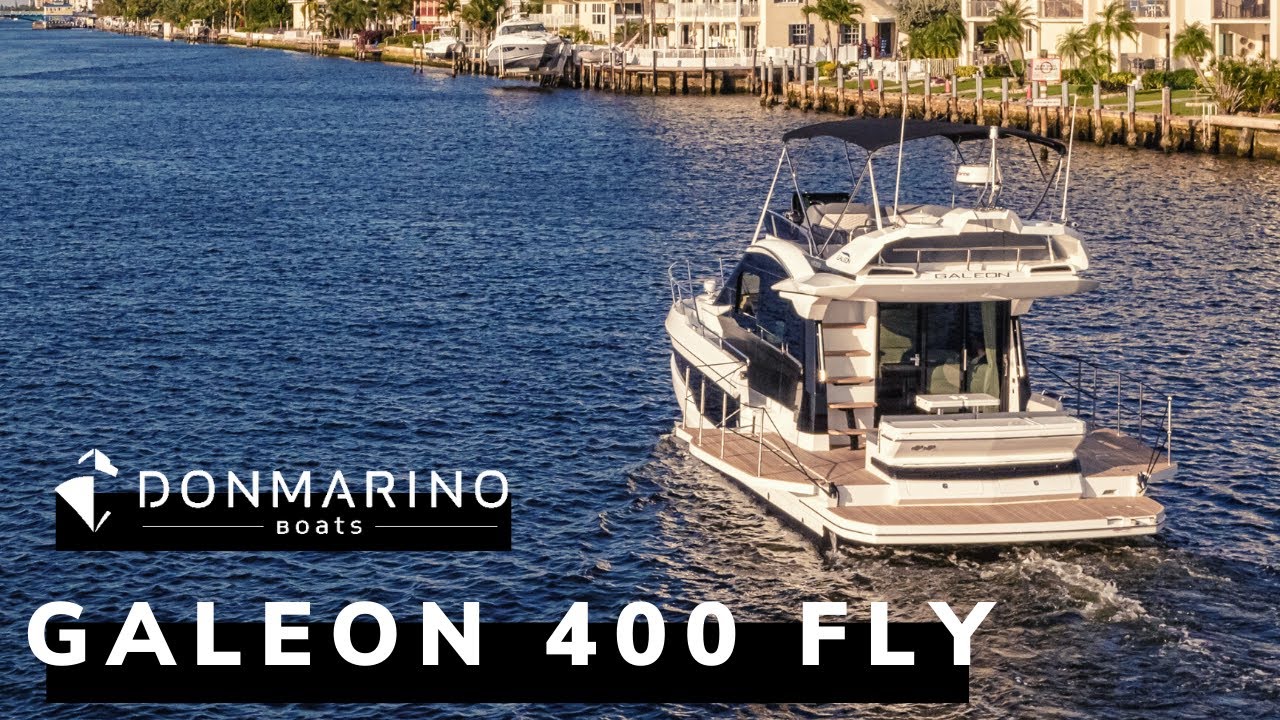 Galeon 400 FLY Stock - Don Marino Boats