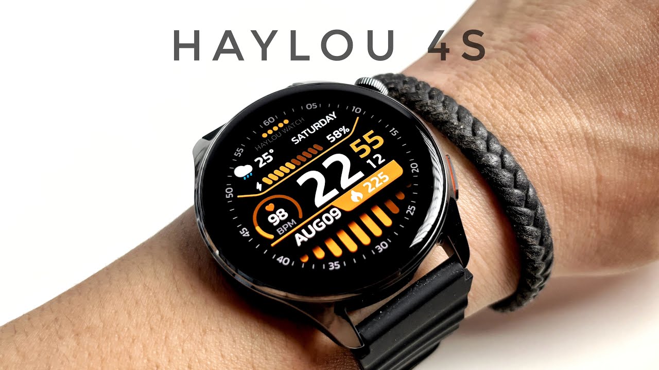HAYLOU WATCH 4S - 600 ribuan GPS AMOLED REVIEW