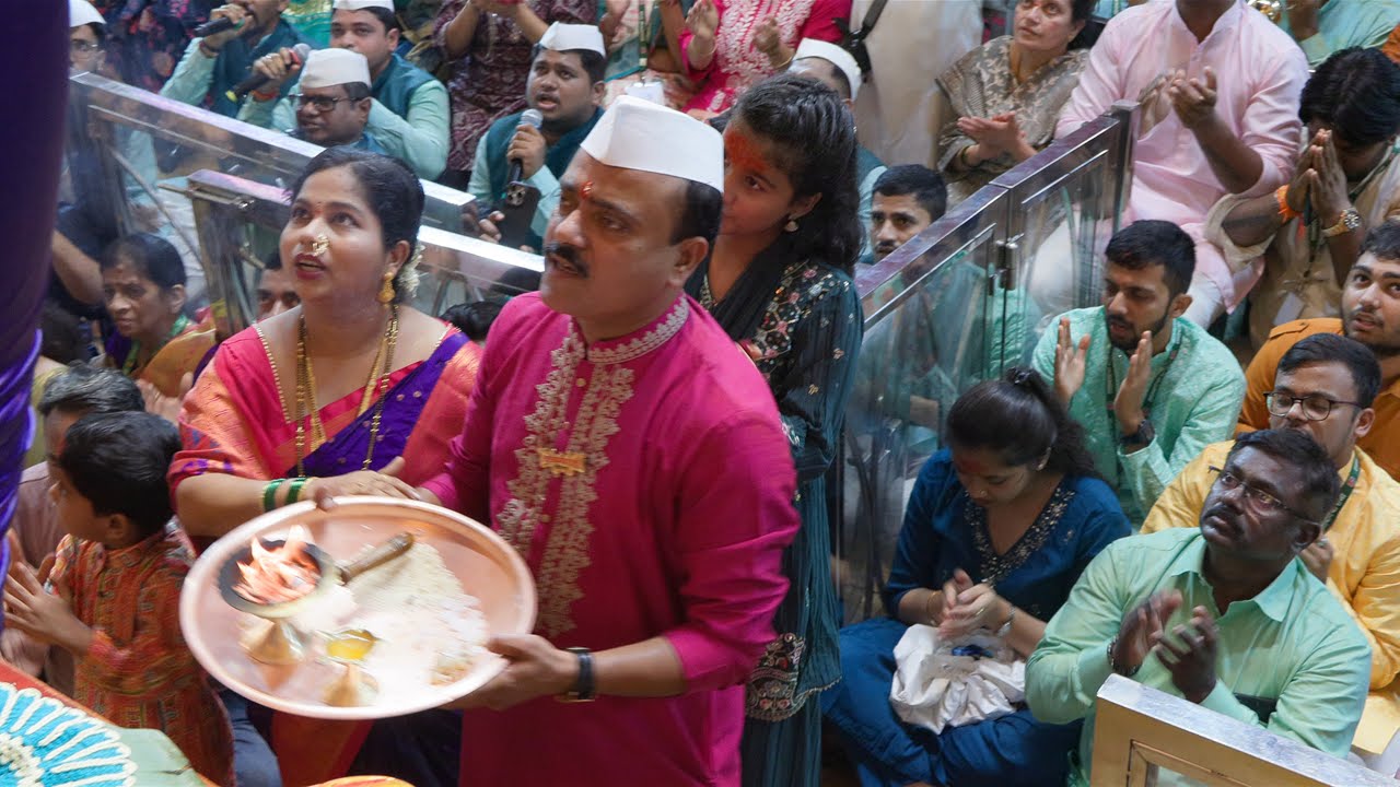 लालबागचा राजा ०५-०९-२०२५ दुपारची आरती | Lalbaugcha Raja 05-09-2025 Afternoon Aarti