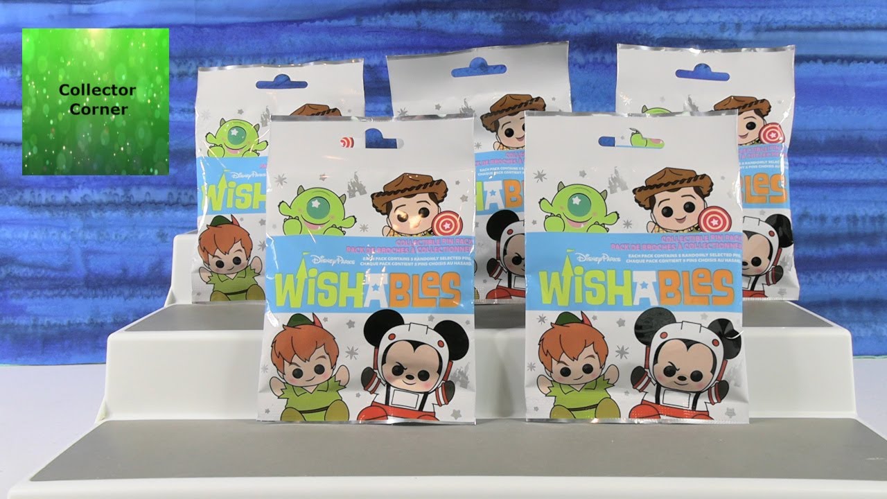 Обзор первого сезона коллекционных значков Disney Parks Wishables | CollectorCorner