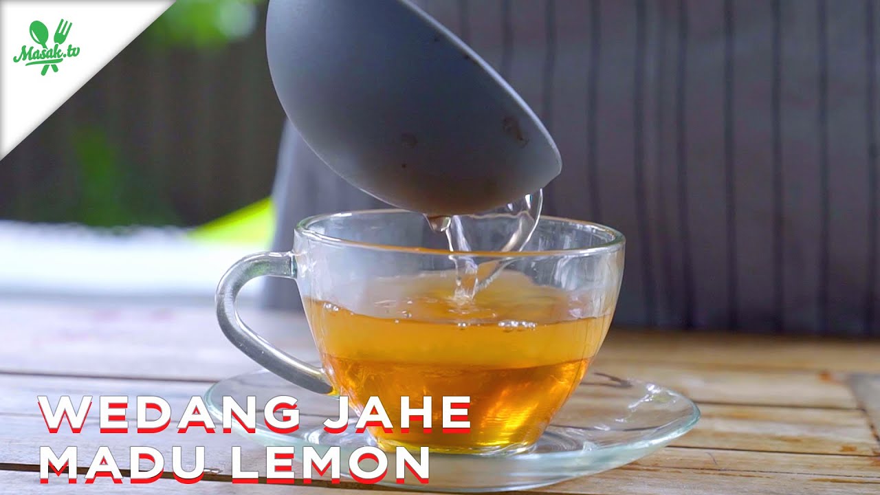 Wedang Jahe Madu Lemon HANGAT & SEHAT!