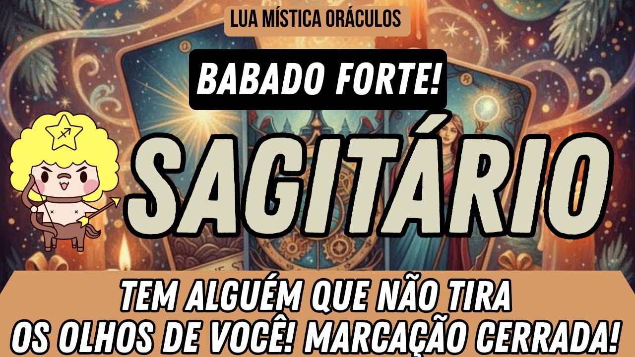 SAGITÁRIO ♐️ TEM ALGUÉM QUE NÃO TIRA OS OLHOS DE VOCÊ! MARCAÇÃO CERRADA!