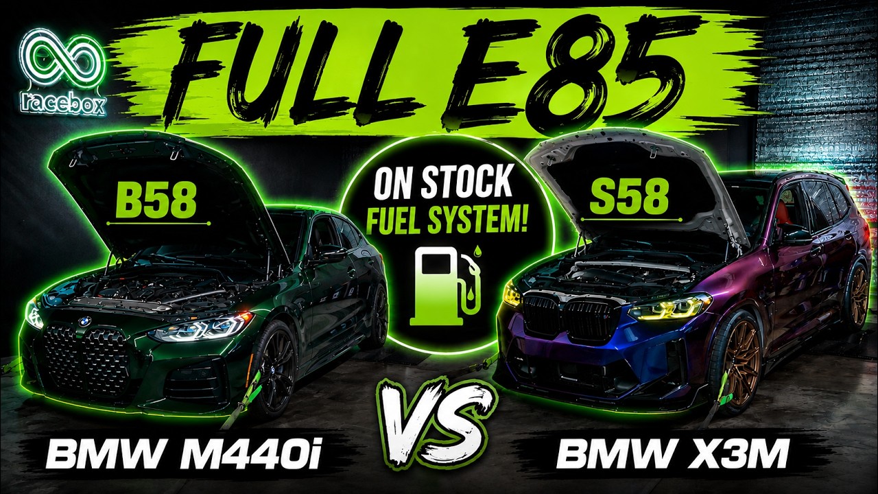 ПОЛНЫЙ E85 на штатной топливной системе! Замеры B58 и S58 на диностенде