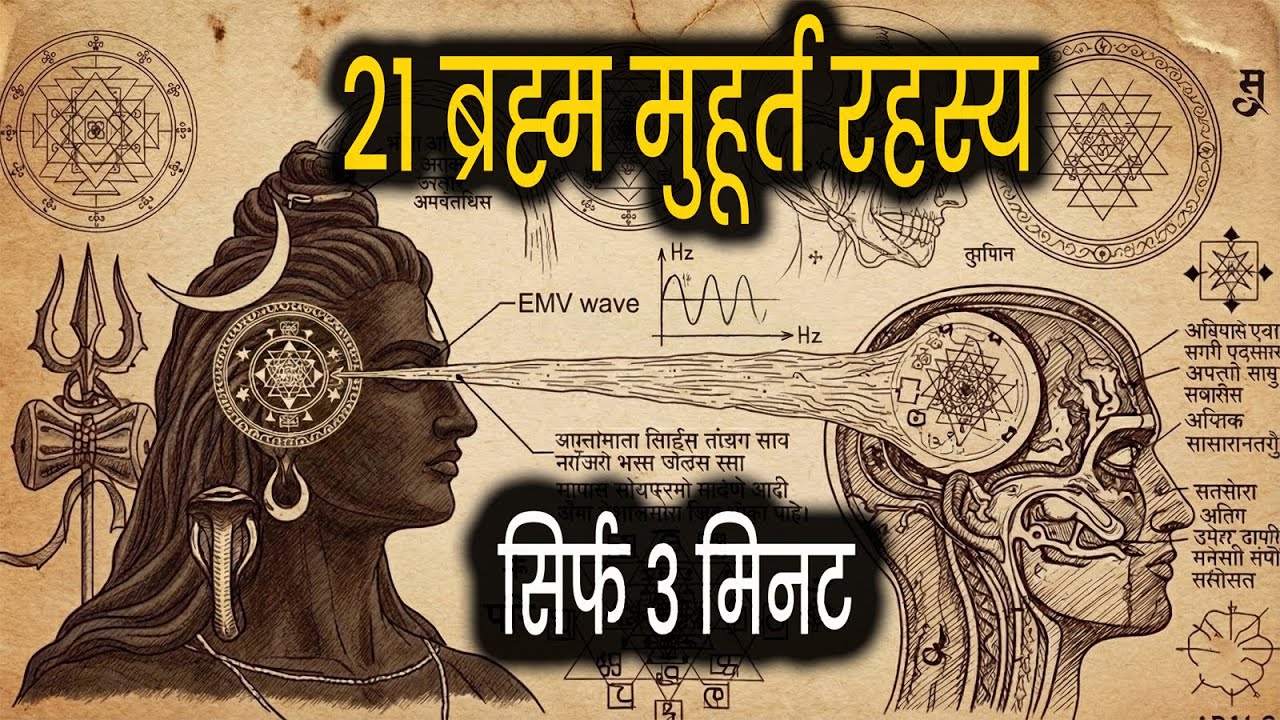 Brahma Muhurat 3 Minute Secret Formula 🕉️ | 21 Days Life Changing Challenge