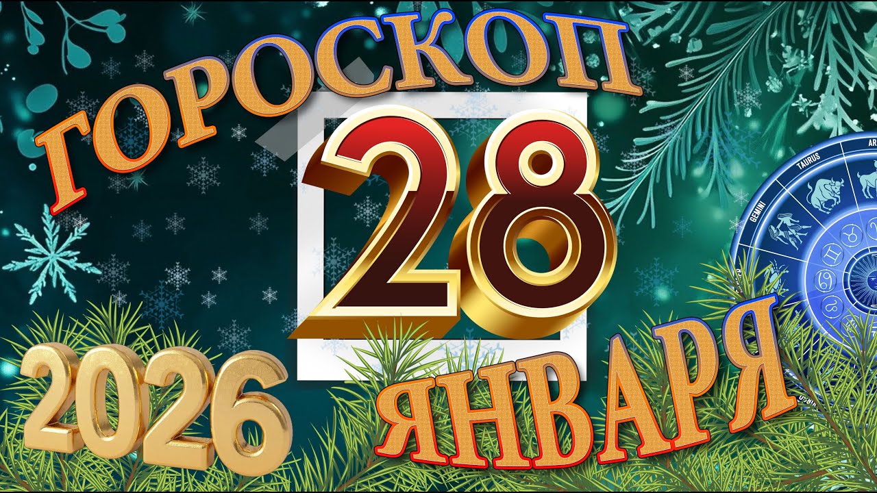 28  ЯНВАРЯ    -   ГОРОСКОП , 2026 года / гороскоп на завтра / гороскоп на сегодня / 28January 2026