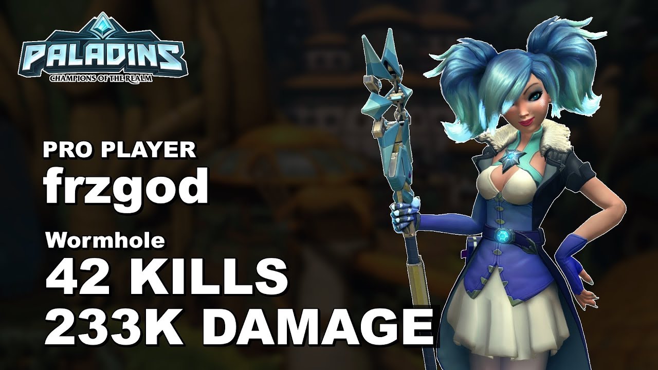 frzgod Evie 42 KILLS 233K DAMAGE!! Paladins Pro (SSG) Ranked Gameplay 1440p High Quality Video