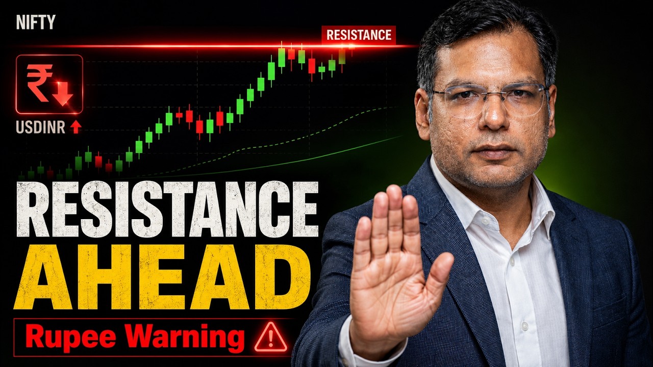 Nifty at Resistance, Rupee New Low: Full Market Analysis This Week