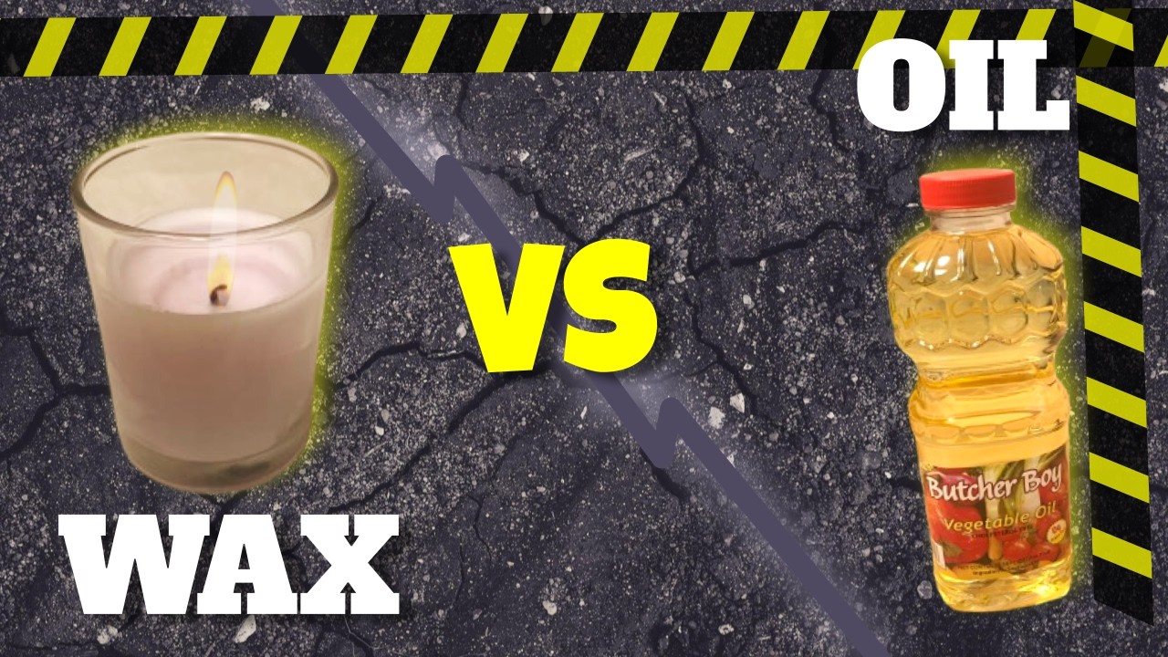 Wax vs Cooking Oil: Which BURNS Better?