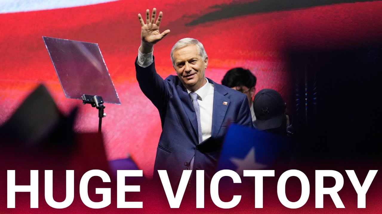 Celebrations erupts across Chile as conservative and pro-Trump candidate wins election