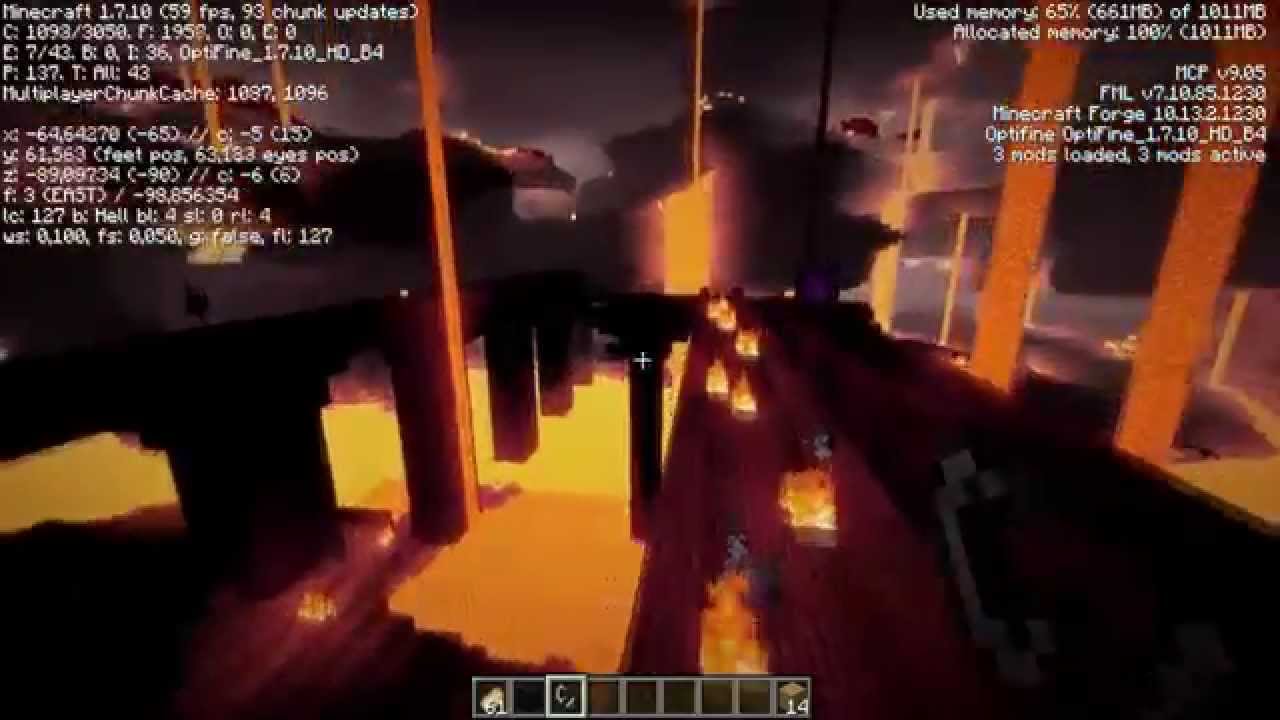 Novo PC!! Teste de FPS No Minecraft!